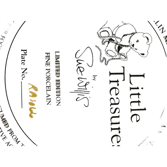 Limited Edition Franklin Mint Music Hour Decorative Plate By Sue Willis - Picture 6 of 6